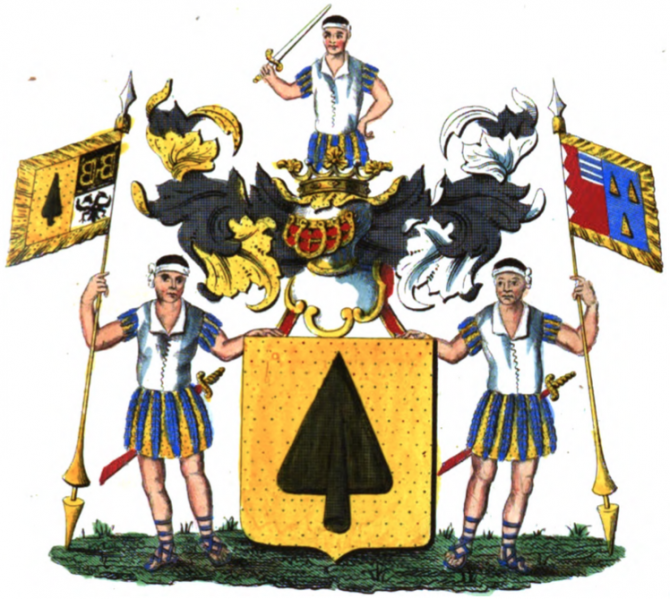 Fichier:Armoiries de la famille de Moreau.png
