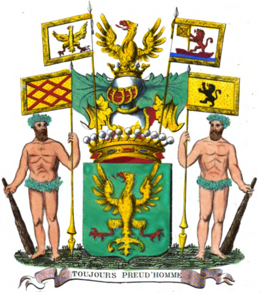 Fichier:Armoiries de la famille de Preud'homme d'Hailly de Nieuport.png