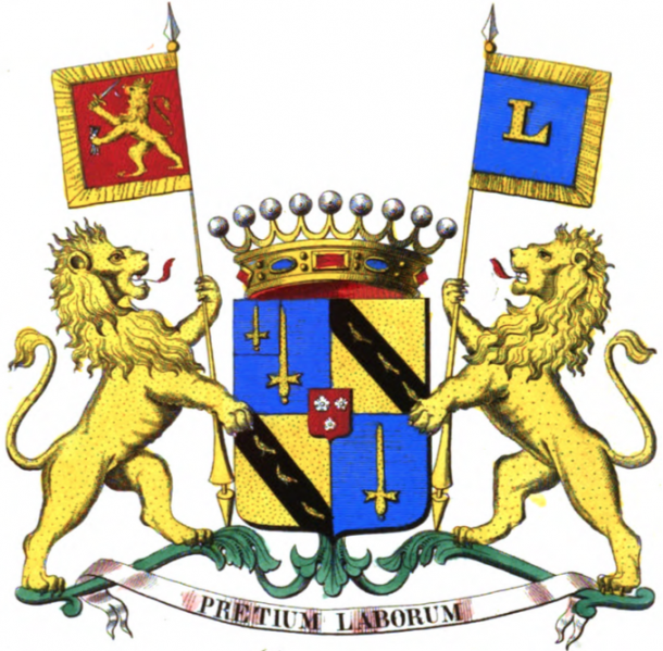 Fichier:Armorial de la famille du Monceau de Bergendal.png