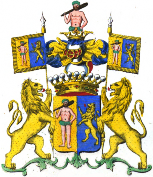 Fichier:Armoiries de la famille de Sauvage Vercour.png